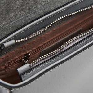 Женская серая полукруглая сумка через плечо Grays F-S-BB-4276G