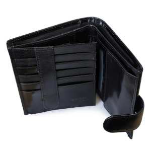 Мужское классическое портмоне на кнопке Boston BST-B5-028BA