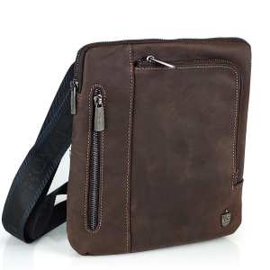 Мужская кожаная сумка в винтажном стиле Royal Bag Royal Bag RB-V-JMD4-0030C
