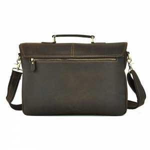 Мужской кожаный портфель TIDING BAG t0019DB