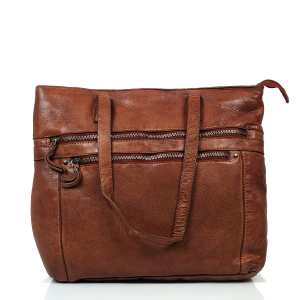 Женская коричневая сумка-шоппер Genicci MULDE005