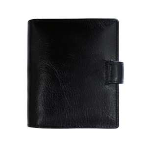 Мужское классическое портмоне на кнопке LEATHER ACCESSORIES BST-STB142BA
