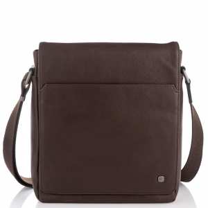 Мужская кожаная сумка через плечо с клапаном Blamont P7912021C-5