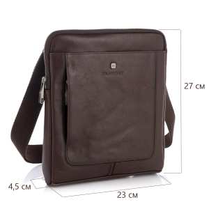 Сумка через плечо мужская кожаная Blamont P7912031C