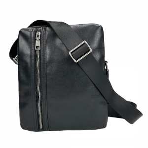 Мужской средний черный мессенджер Tiding Bag S-JMD10-8153A.