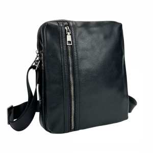 Мужской средний черный мессенджер Tiding Bag S-JMD10-8153A.