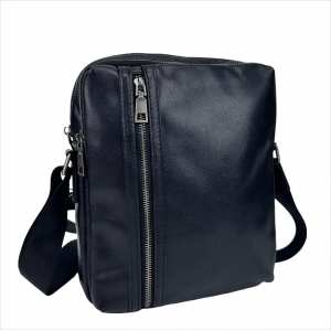 Мужской средний черный мессенджер Tiding Bag S-JMD10-8153A.