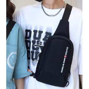 Текстильна чоловіча сумка через плече Confident AT09-T-24006A Текстильна чоловіча сумка через плече Confident AT09-T-24006A