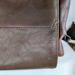 Мужская кожаная сумка через плечо с клапаном Blamont P7912021C-5