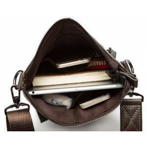 Уценка! Сумка через плечо мужская глянцевая кожа Bexhill Bx9010C-5