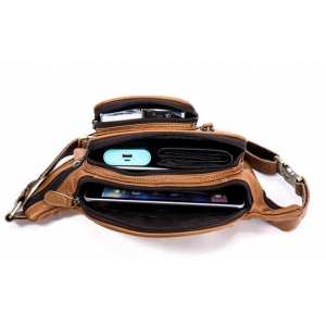 Кожаная сумка на пояс BEXHILL Bx8336C