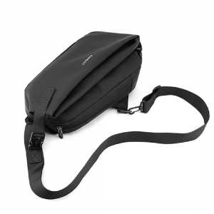 Сумка слінг текстильна чорного кольору Confident AT05-T-413A Сумка слінг текстильна чорного кольору Confident AT05-T-413A