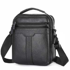 Кожаный мессенджер на два отдела Tiding Bag FL-A25F-2218A