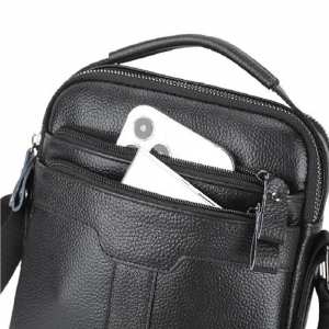 Кожаный мессенджер на два отдела Tiding Bag FL-A25F-2218A Кожаный мессенджер на два отдела Tiding Bag FL-A25F-2218A
