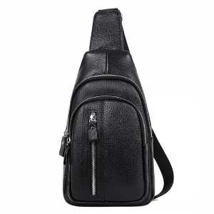 Сумка на одну шлейку черная Tiding Bag FL-A25F-5055A