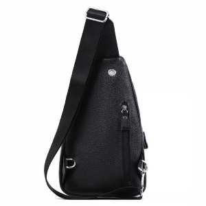 Сумка на одну шлейку черная Tiding Bag FL-A25F-5055A