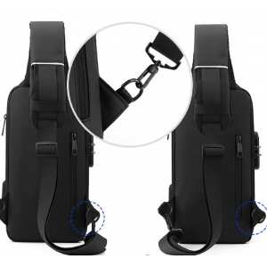 Мужская текстильная сумка-рюкзак Confident ATN01-T-X1661A