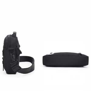 Мужской горизонтальный мессенджер с ручкой Confident AT09-T-23356A