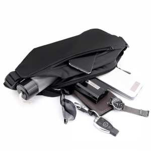 Текстильная поясная сумка Confident AT08-T-1100-24A