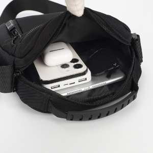 Мужской текстильный мессенджер с ручкой Confident AT09-T-22919A