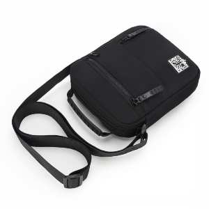 Мужской текстильный мессенджер с ручкой Confident AT09-T-22919A