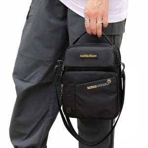 Чоловічий текстильний месенджер із ручкою Confident AT08-6811A