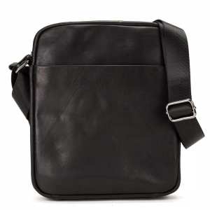 Кожаный мужской мессенджер в гладкой коже Tiding Bag S-N2-244A