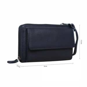 Шкіряний чорний клатч Tavinchi R-P-19153A Шкіряний чорний клатч Tavinchi R-P-19153A