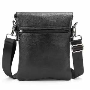 Кожаный мужской мессенджер с клапаном Tiding Bag M56-2056A