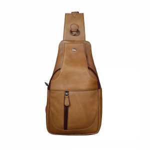 Мужской кожаный слинг на плечо Tavinchi R-6101C