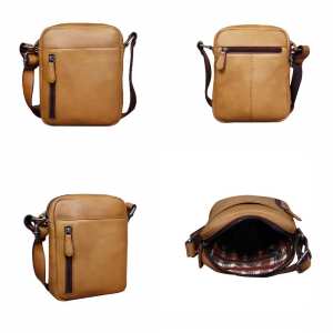 Мужской мессенджер из натуральной кожи Tavinchi R-3169C