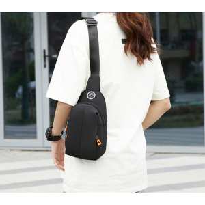 Мужская текстильная сумка слинг Confident ATN02-2023A