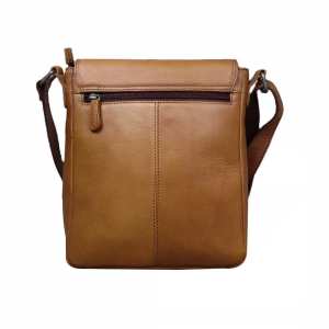 Мужской мессенджер из натуральной кожи Tavinchi R-6163C