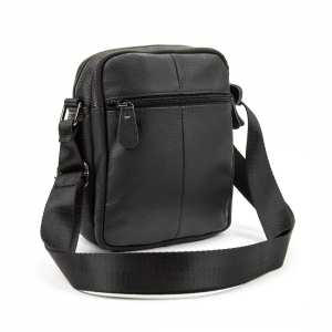 Кожаный небольшой мессенджер на два отделения Tiding Bag M56-2004A