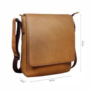 Мужской мессенджер из натуральной кожи Tavinchi R-3161C