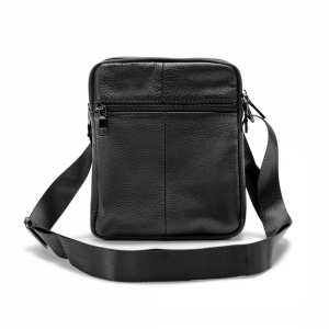Кожаный мужской мессенджер на два отделения Tiding Bag M56-2001A