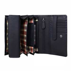 Шкіряний чорний клатч Tavinchi R-P-1971A Шкіряний чорний клатч Tavinchi R-P-1971A