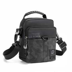 Мужской текстильный мессенджер Confident AT08-1781A