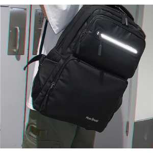 Текстильный черный рюкзак Confident AT08-3408A