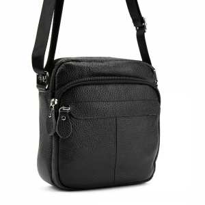 Кожаный небольшой мессенджер Tiding Bag M56-0082A