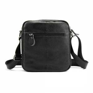 Кожаный небольшой мессенджер Tiding Bag M56-0082A