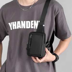 Мужская текстильная сумка слинг Confident ATN02-2041A