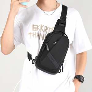 Вместительная сумка слинг на два отделения Confident ATN02-1578A