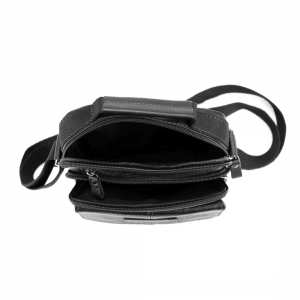 Кожанный мужской мессенджер Ruff Ryder RR-9133A