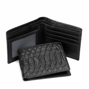 Кожаное мужское портмоне с тиснением Tiding Bag M39-1023-34А