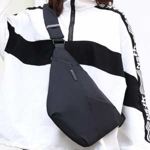 Мужская текстильная сумка слинг Confident ATN02-009A