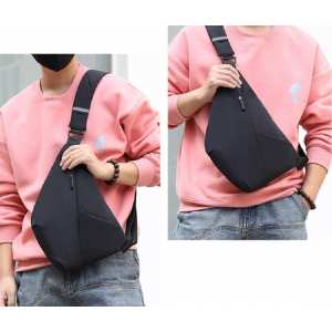 Мужская текстильная сумка слинг Confident ATN02-009A