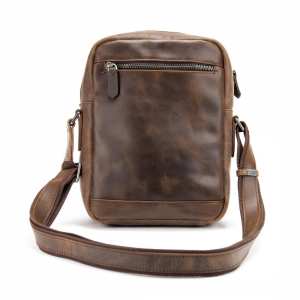 Месенджер із вінтажної шкіри Tiding Bag M39-FM811DB