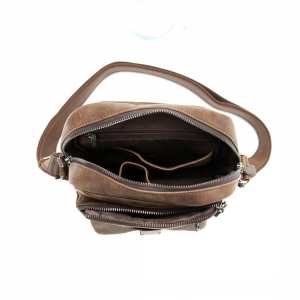 Месенджер із вінтажної шкіри Tiding Bag M39-FM811DB