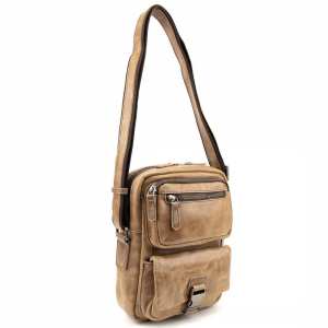 Месенджер із вінтажної шкіри Tiding Bag M39-FM811DB